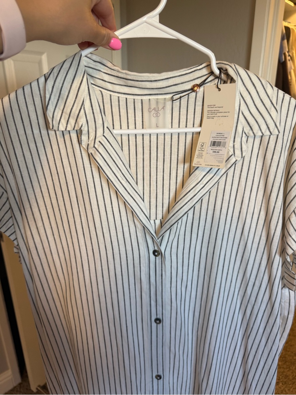 NWT CALIA DRESS LARGE